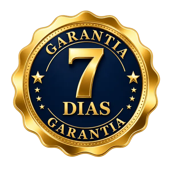 Selo de garantia de 7 dias